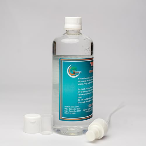 Image of Hydrogen Peroxide 3% Food Grade Cleaner for Household Cleaning, Hydroponics, Gardening & Farming Use (500 X 8 = 4000 ML)