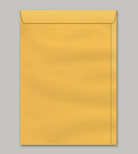Envelope A4 Saco Kraft Ouro SKO332 229X324 250 Unidades Scrity