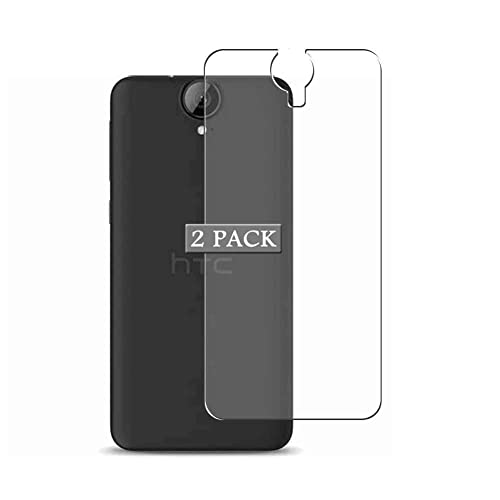 Vaxson 2 Pièces Film Protecteur d'écran Arrière TPU, compatible avec HTC One E9+ PLUS [pas en Verre Trempé] Neuf Back Screen Protector Skin Peau