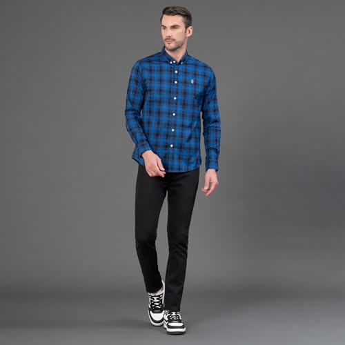 Image of Red Tape Men's Cotton Regular Fit Shirt