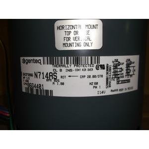 GENTEQ 86G44/5KCP39SGN714AS 1/2 HP BLOWER MOTOR 460/60/1 SINGLE SHAFT