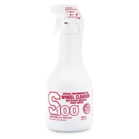 S100 15500G Wheel Cleaner Bottle - 16.9 oz. Cover