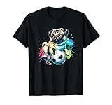 Cool Pug Dog Soccer Player Gifts