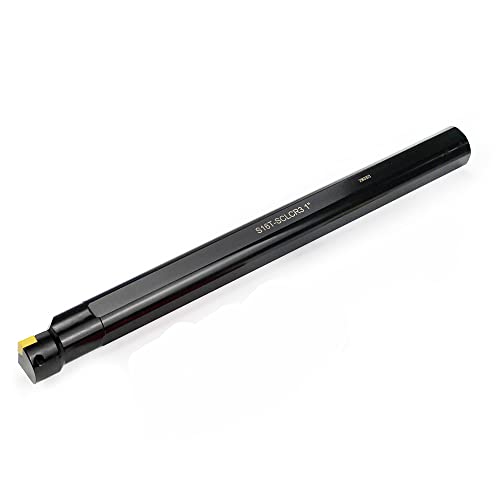 Oscarbide 10 Indexable Boring Bar 1''X12 Inch Overall Length,1"Shank,Right-Hand Sclcr Boring Bar thumb #8
