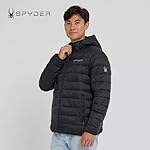 Spyder Packable Puffer Jacket Men with Hood, Lightweight Winter Jackets for Men - Image 4