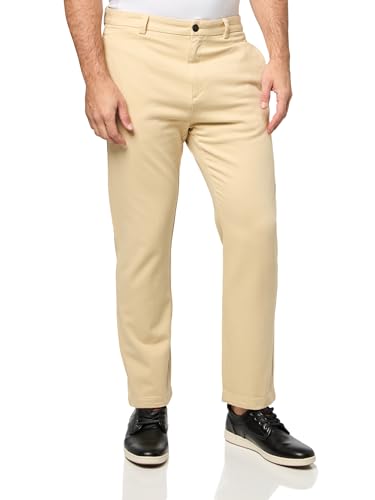 HUGO Men's Slim Fit Cotton Twill Trousers