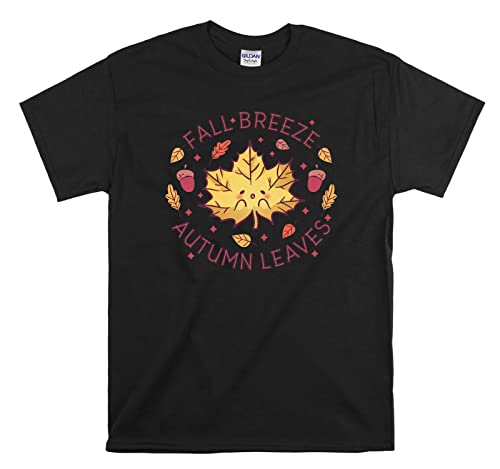 T-shirt printemps Automne Breeze noir taille S pour style urbain quotidien