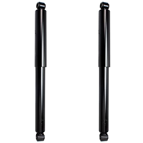 Image of Detroit Axle - 4WD Front 2pc Shock Absorbers for 99-04 Ford F-250 F-350 F-450 F-550 Super Duty, 2 Complete Shock Absorbers Assembly 1999 2000 2001 2002 2003 2004 Replacement