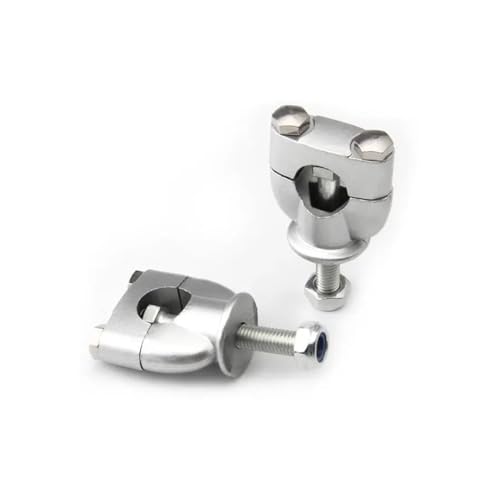 Adaptador elevador de manillar 7/8'' con abrazaderas de aluminio para mejorar el control 5