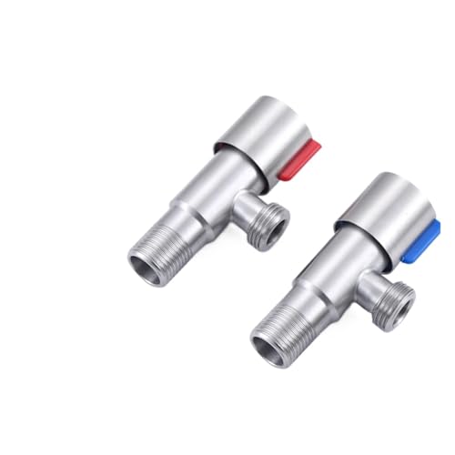 Vanne d'angle eau froide chaude 1/2 DN15 pour remplacement de robinet d'arrivée - 3