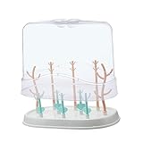 Support pour biberon : les branches auxiliaires sont flexibles pour sécher le biberon et d'autres accessoires, c'est une aide pour les mères, support pour biberons