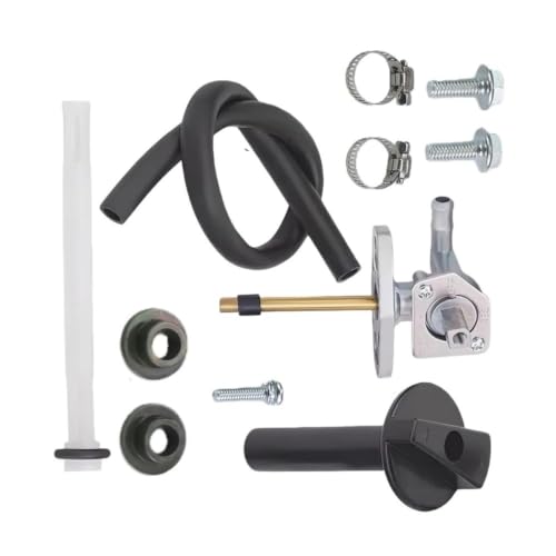 Válvula de línea de aceite de gas e interruptor de grifo compatible con motos Recon 250 y TRX450