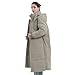 PUFFIT Long Puffer Jacket for Women,2025 Thickened Winter Coat Hooded with Deep Pockets, Ladies Warm Winter Jacket