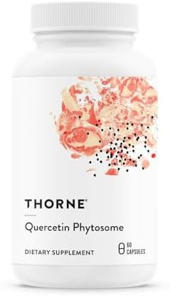 THORNE – Quercetin Phytosome – Exclusive Phytosome Complex for Immune Health, Respiratory Support, and Seasonal Allergy Relief* – 60 Capsules