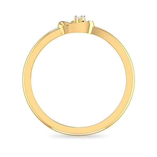 Image of PC Jeweller The Drusilla 18KT Yellow Gold and Diamond Ring for Women