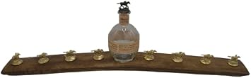 Cork Stopper Display for Blantons Corks Walnut