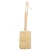 Weldphur Detergente Schienale per Doccia - Spazzola con Bastone in Luffa Naturale con Ricambi di Spugne Esfolianti - Spugna di Luffa per Pulizia Corpo Uomini Donne Adulti immagine