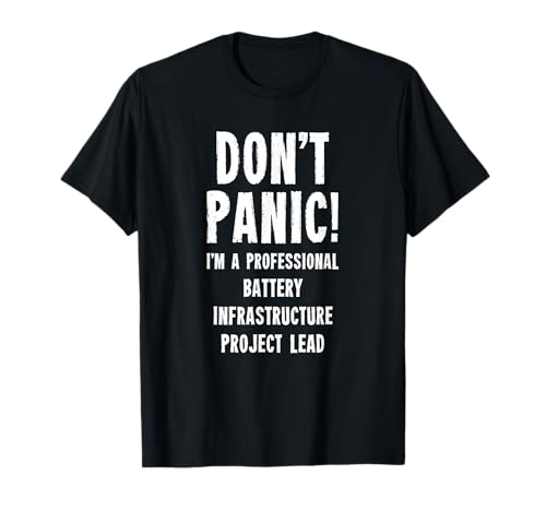Líder del proyecto de infraestructura de baterías Camiseta