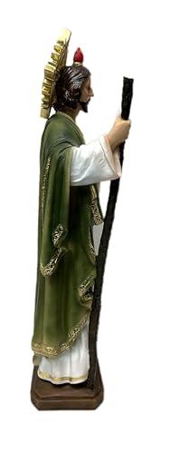 Figura Estatua San Judas Tadeo 18 pulgadas miniatura 3