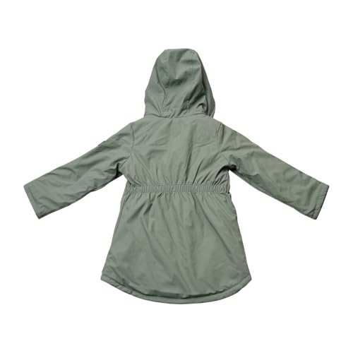 Image of Hunter Clothes Girls - Plush Lined Waterproof Rain Jacket with Hood | Lightweight Windbreaker Coat for Girls Sizes (2T-12)