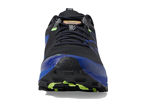 New Balance New Balance Men's FuelCell Summit Unknown V3 Trail Running Shoe, Infinity Blue/Black/Vibrant Spring, 10 Medium US