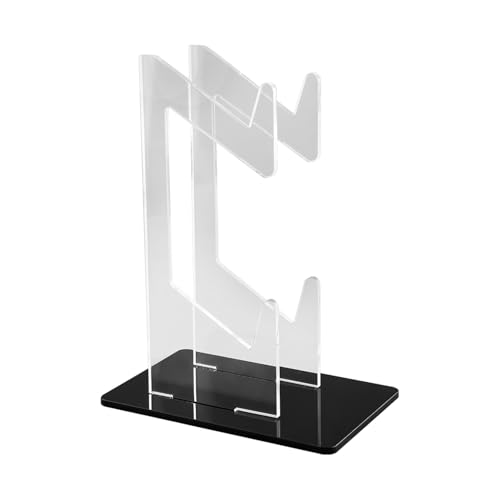 Materiale acrilico di alta qualità: realizzato in acrilico di alta qualità, questo supporto per controller di gioco elegante e moderno garantisce una finitura cristallina che migliora qualsiasi configurazione di gioco, fornendo durata e fascino estetico.