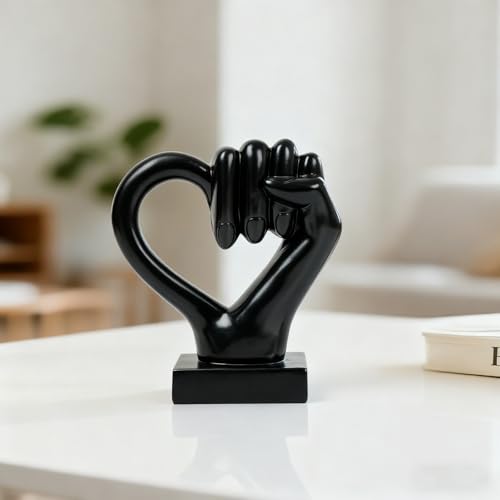 Escultura de Mano Heart Eclectic para Decoración Hogar miniatura 7