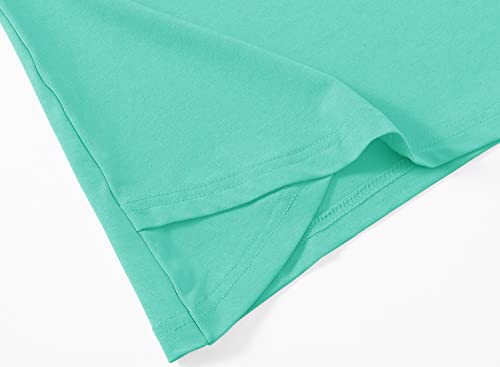Image of BGOWATU Women's Golf Polo T-Shirts Sleeveless V Neck Collarless Tennis Shirts UV Protection Quick Dry Lightweight