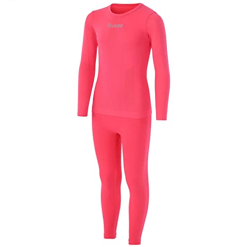 JAKO Mädchen Thermo-Unterwäsche Set Longsleeve + Long Tight C6353-01 116/128