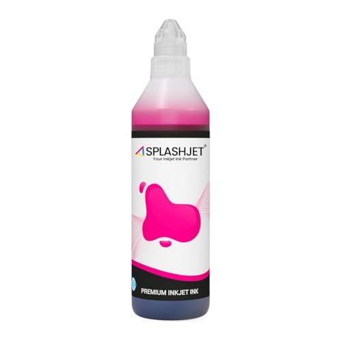 Image of Splashjet 790 Compatible Refill Ink for CN Pixma G2010, G2000, G1010, G1000, GM2070, G3010, G3000, G4000, G4010 Printer Ink Bottle for CN Inktank Printer (Magenta x 500gm) - 506003