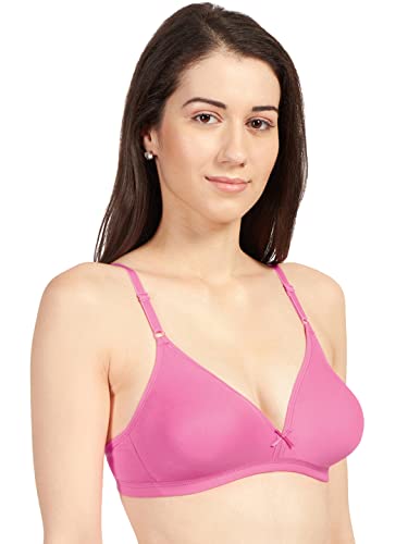 Image of SONARI Omania Womens Non-Padded Cotton Polyester Bras - Solid, Non-Wired, Medium Coverage, Hand Washable (Pack of 2)