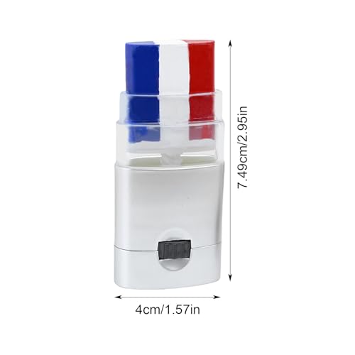 Bastão de pintura facial -íris, pintura facial de orgulho | Caneta de maquiagem vibrante de 3 cores