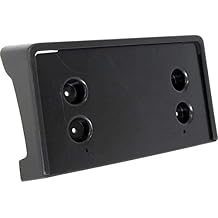DAT AUTO PARTS Front License Plate Tag Bracket Holder Fits 2010-2016 Cadillac SRX Crossover Luxury SUV, Premium Performance Trims, Black Plastic Textured, GM1068130 25776408