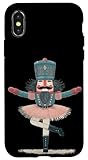 Installation facile Superbe Costume de Casse-Noisette en Tutu Coque pour iPhone X/XS