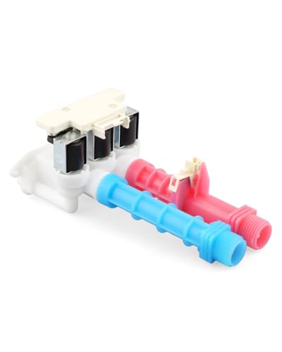 5304528029 5304514790 Washer Water Inlet Valve Assembly Fit for Electrolux/Frigidaire Replace 5304514791 5304522534 33950008G 4839363 AP6784032 AP7014477