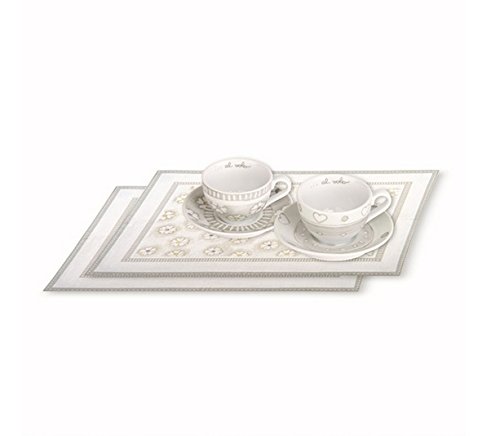Thun Set 2 tazze cappuccino + 2 tovagliette americane L.E. 2015 P1335A91