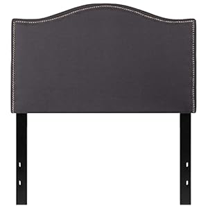 Flash Furniture Lexington Kopfteil Dunkelgrau Doppelbett