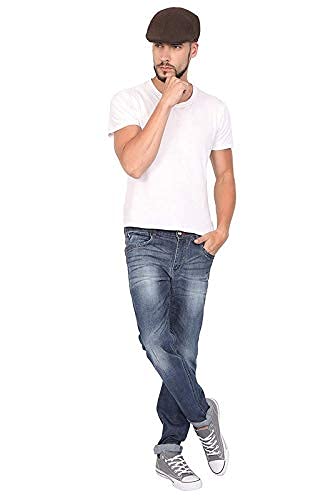 Unisex Polyester (Woolen Fleece) Solid Golf Flat Cap Brown Color