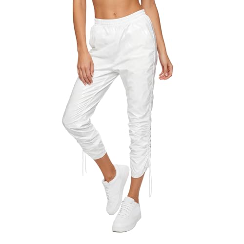 Pantalon cuir verni femme Sywiyi en nylon imperméable et séchage rapide pour sortir