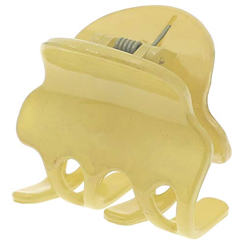 Camila Paris CP3129 French Claw Clip, Small Yellow (1.75")