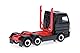 Herpa LKW Modell Scania 143 Streamline Zugmaschine 3achs (6x4), schwarz, Miniatur im Maßstab 1:87, Sammlerstück, Made in Germany, Kunststoff