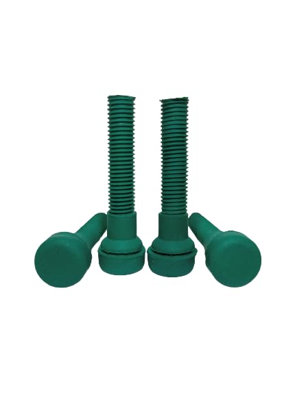 Image of VISHAL'S EXTRA SOFT Rubber Finger for Broiler Chicken Cleaning Poultry Feather Plucking Machine GREEN Pack Of 100