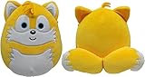  Squishmallows Kellytoy SEGA Sonic, Knuckles, Tails, Shadow Peluche (Sonic The Tails 25,4 cm)