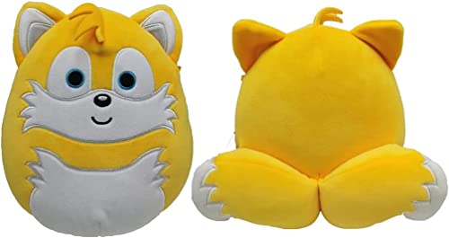 Peluche Sonic Tails anti stress Squishmallows grand doudou moelleux