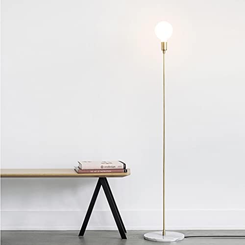 Lampadaire à LED globe au design industriel moderne 59in avec éclairage chaud - 3