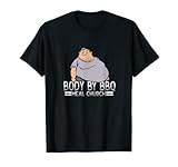 Mens Funny Body By BBQ Vintage Meat Church