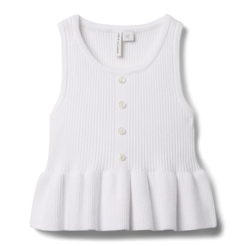 Janie and Jack Girls' Peplum Sweater Top (Toddler/Little Big Kid)