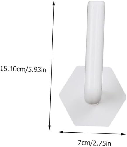 Miniatura 8 de 10 ganchos de almacenamiento adhesivos para pared, versátiles soportes para llaves y correo, ganchos de estilo aleatorio para el hogar, sala de