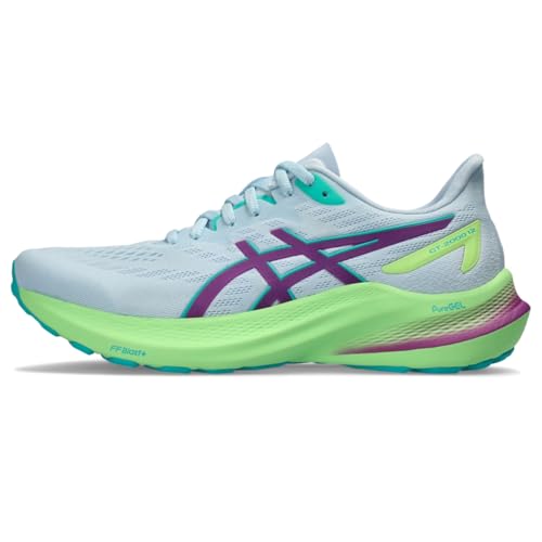 ASICS Women's GT-2000 12 Running Shoe, 8.5, /Illuminate Green