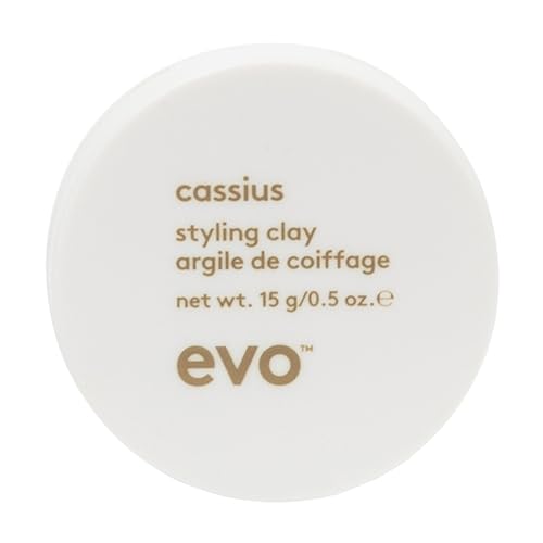 EVO Cassius Hair Styling Clay - Adds Texture with Long Lasting Style - Travel Size 15g / 0.05oz